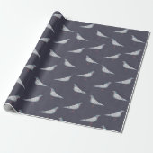 Pigeon Pattern Geschenkpapier (Ungerollt)