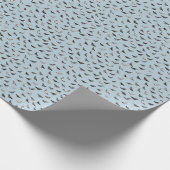 Pigeon Pattern Geschenkpapier (Ecke)