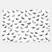 Pigeon Pattern Geschenkpapier Set (Vorderseite)
