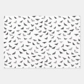 Pigeon Pattern Geschenkpapier Set (Vorderseite 3)