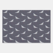Pigeon Pattern Geschenkpapier Set (Vorderseite)