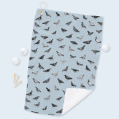 Pigeon Pattern Golfhandtuch