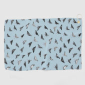 Pigeon Pattern Golfhandtuch (Horizontal)
