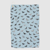 Pigeon Pattern Golfhandtuch (Vorderseite)