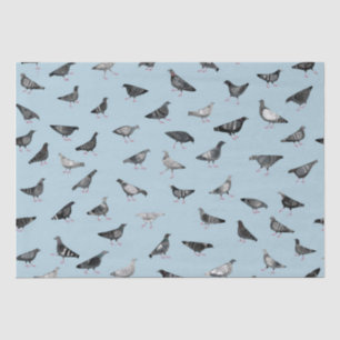 Pigeon Pattern Seidenpapier