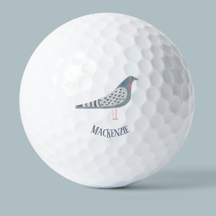 Pigeon Personalisiert Golf Balls Golfball
