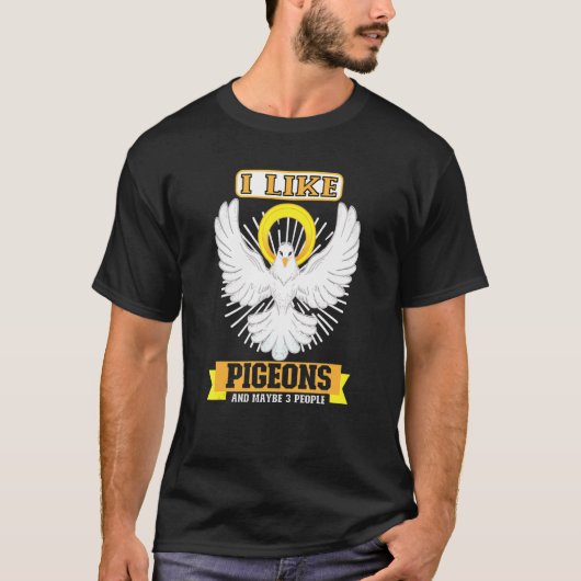 Pigeon Pigeon Racing Pigeon Racer Pigeon Keeper T-Shirt (Vorderseite)