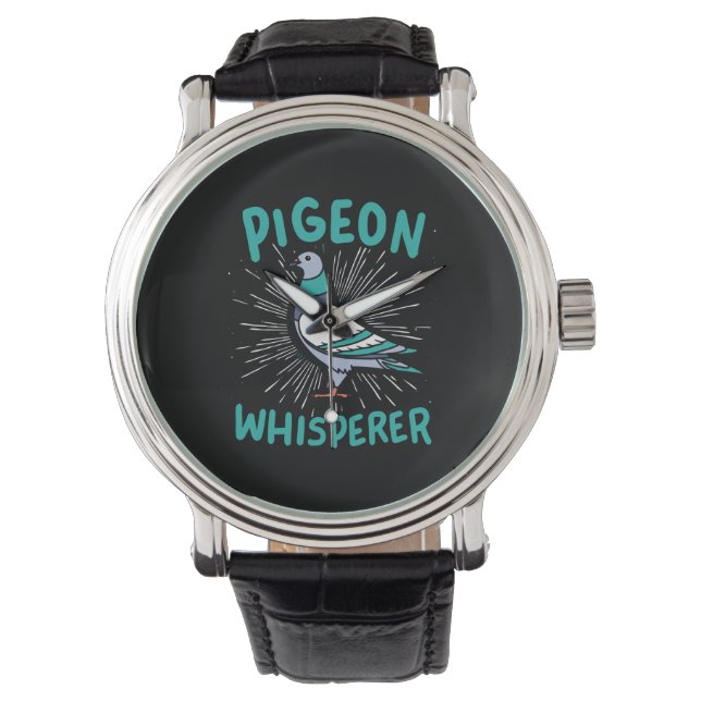 Pigeon - Pigeon Whisperer Armbanduhr (Vorderseite)