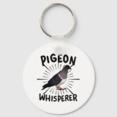 Pigeon - Pigeon Whisperer Schlüsselanhänger (Vorderseite)