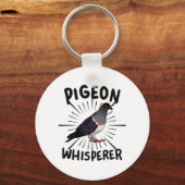 Pigeon - Pigeon Whisperer Schlüsselanhänger (Vorderseite)