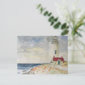 Pigeon Point Lighthouse California Postkarte (Stehend Vorderseite)