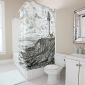 Pigeon Point Lighthouse Duschvorhang (Beispiel)