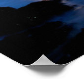 Pigeon Point Lighthouse | Halbe Mondbucht, Ca Poster (Ecke)