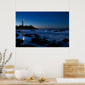 Pigeon Point Lighthouse | Halbe Mondbucht, Ca Poster (Küche)