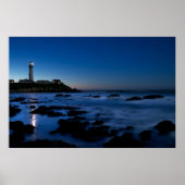 Pigeon Point Lighthouse | Halbe Mondbucht, Ca Poster (Vorne)
