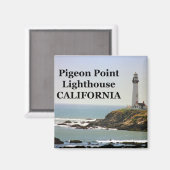 Pigeon Point Lighthouse, Kalifornien Magnet (Vorderseite/Rückseite)