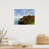 Pigeon Point Lighthouse | Kalifornien Poster (Küche)