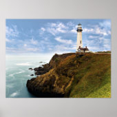 Pigeon Point Lighthouse | Kalifornien Poster (Vorne)