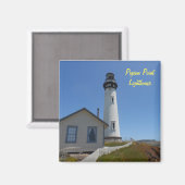 Pigeon Point Lighthouse Magnet (Vorderseite/Rückseite)