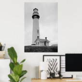 Pigeon Point Lighthouse Poster (Heimbüro)
