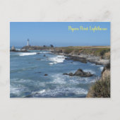 Pigeon Point Lighthouse Postkarte (Vorderseite)