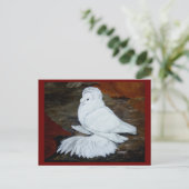 Pigeon Postkarte (Stehend Vorderseite)