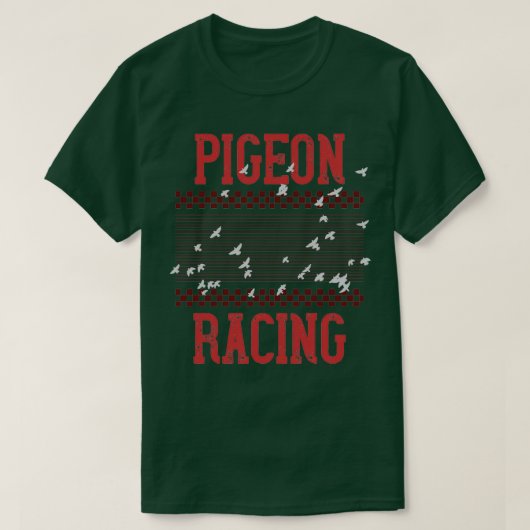 Pigeon Racing 33 T-Shirt (Design vorne)