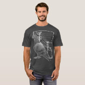 Pigeon Racing Gift Bird Animal Lover Taube T-Shirt (Vorne ganz)