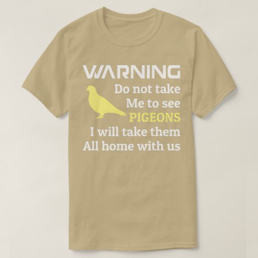 Pigeon Racing Lover Züchter Fancier Zucht Funny T-Shirt (Design vorne)