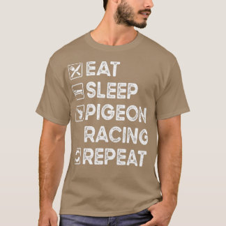 Pigeon Racing Taube Fancier Bird Racing Zucht T-Shirt