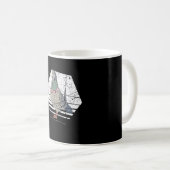 Pigeon Retro Kaffeetasse (VorderseiteRechts)