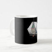 Pigeon Retro Kaffeetasse (Vorderseite Links)