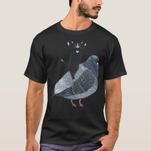 Pigeon Ride T-Shirt (Vorderseite)