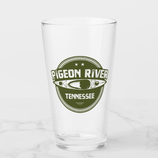 Pigeon River, Tennessee Glas (Vorderseite)