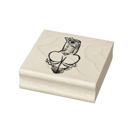 Pigeon Rubberstempel  Gummistempel