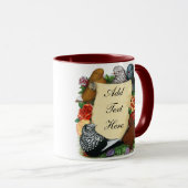 Pigeon Scroll Tasse (VorderseiteRechts)