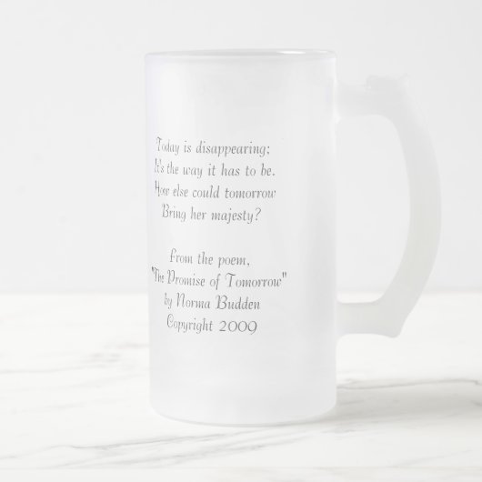 Pigeon See-mattierte Tasse (Rechts)