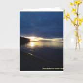 Pigeon See Notecards Karte (Gelbe Blume)