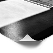 Pigeon Shadows Fotodruck (Ecke)