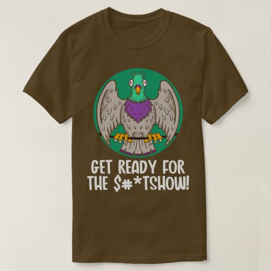 Pigeon Show T-Shirt (Design vorne)