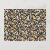 PIGEON Stereogram Magic Eye - No Envelope Postkarte (Vorderseite)