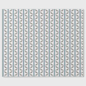 Pigeon Stripe Geschenkpapier (Flach)
