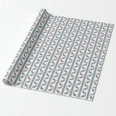Pigeon Stripe Geschenkpapier (Ungerollt)