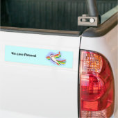 Pigeon Stylized Bird Autoaufkleber (Auf Lkw)