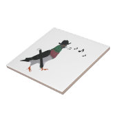 Pigeon Über Stadt Fliese (Seite)