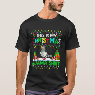 Pigeon Weihnachten Weihnachten Weihnachten Weihnac T-Shirt