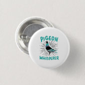 Pigeon Whisperer Button (Vorne & Hinten)