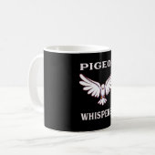 Pigeon Whisperer Kaffeetasse (Vorderseite Links)