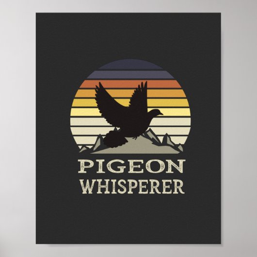 Pigeon Whisperer Poster (Vorne)
