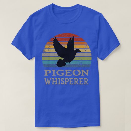 Pigeon Whisperer Retro 3 T-Shirt (Design vorne)